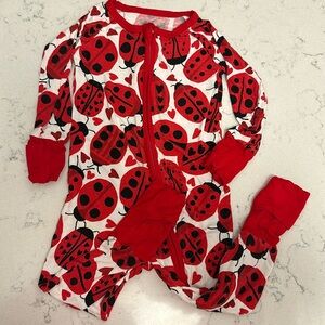 Little Sleepies Zippy, 6-12m, Love Bug